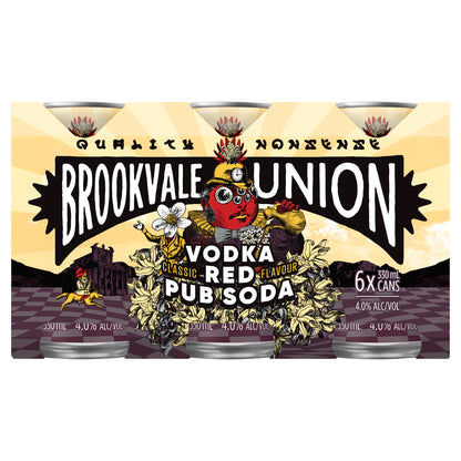 BV Union Red Pub Soda 4% 330ml Can