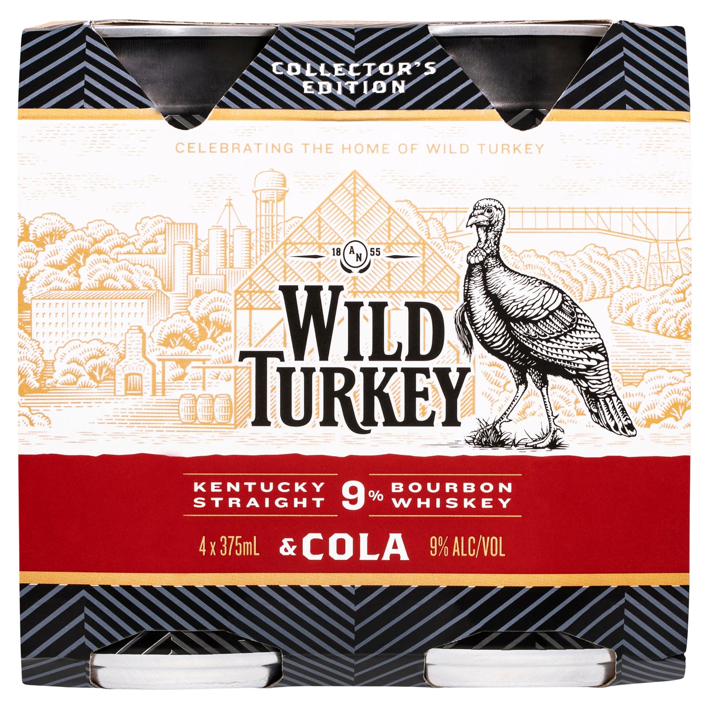 Wild Turkey Heritage Cans 9% 375ml Can