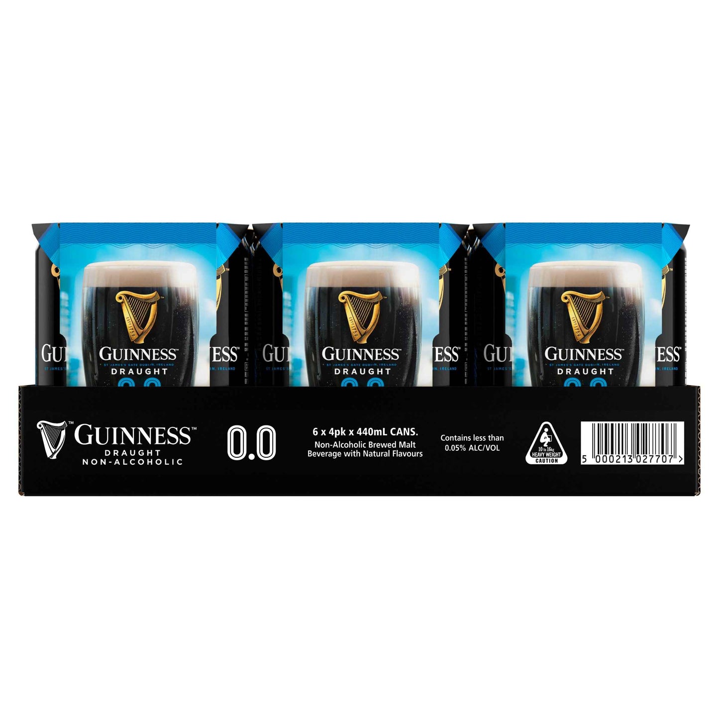 Guinness 0.0 Non-Alcoholic Stout 0% 440ml Can
