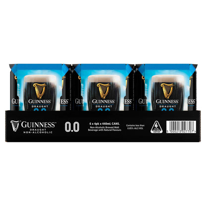 Guinness 0.0 Non-Alcoholic Stout 0% 440ml Can