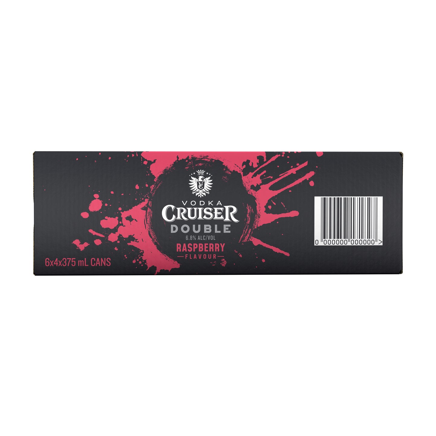 V/Cruiser DBL Raspberry 6.8% Can 375ml 1/4pk