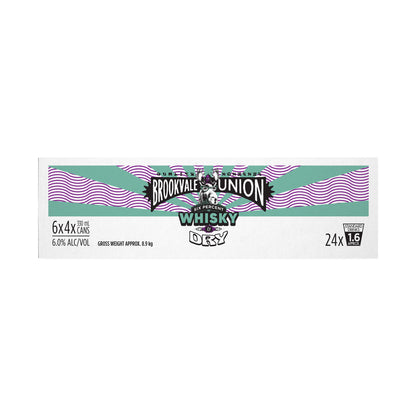 BV Union Whisky & Dry 6% 375ml Can