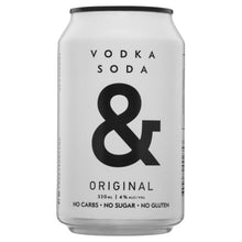 Ampersand Vodka Black & W/Melon 6% 330ml Can