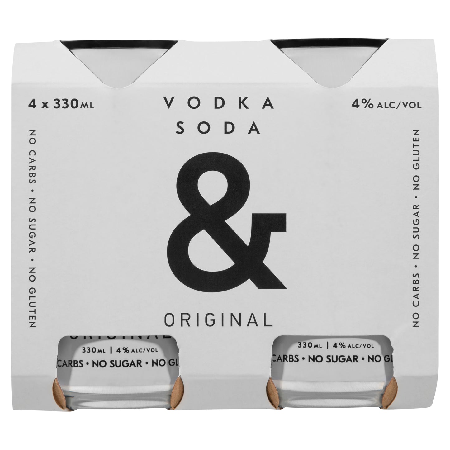 Ampersand Vodka Soda 4% 330ml Can