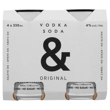 Ampersand Vodka Soda 4% 330ml Can