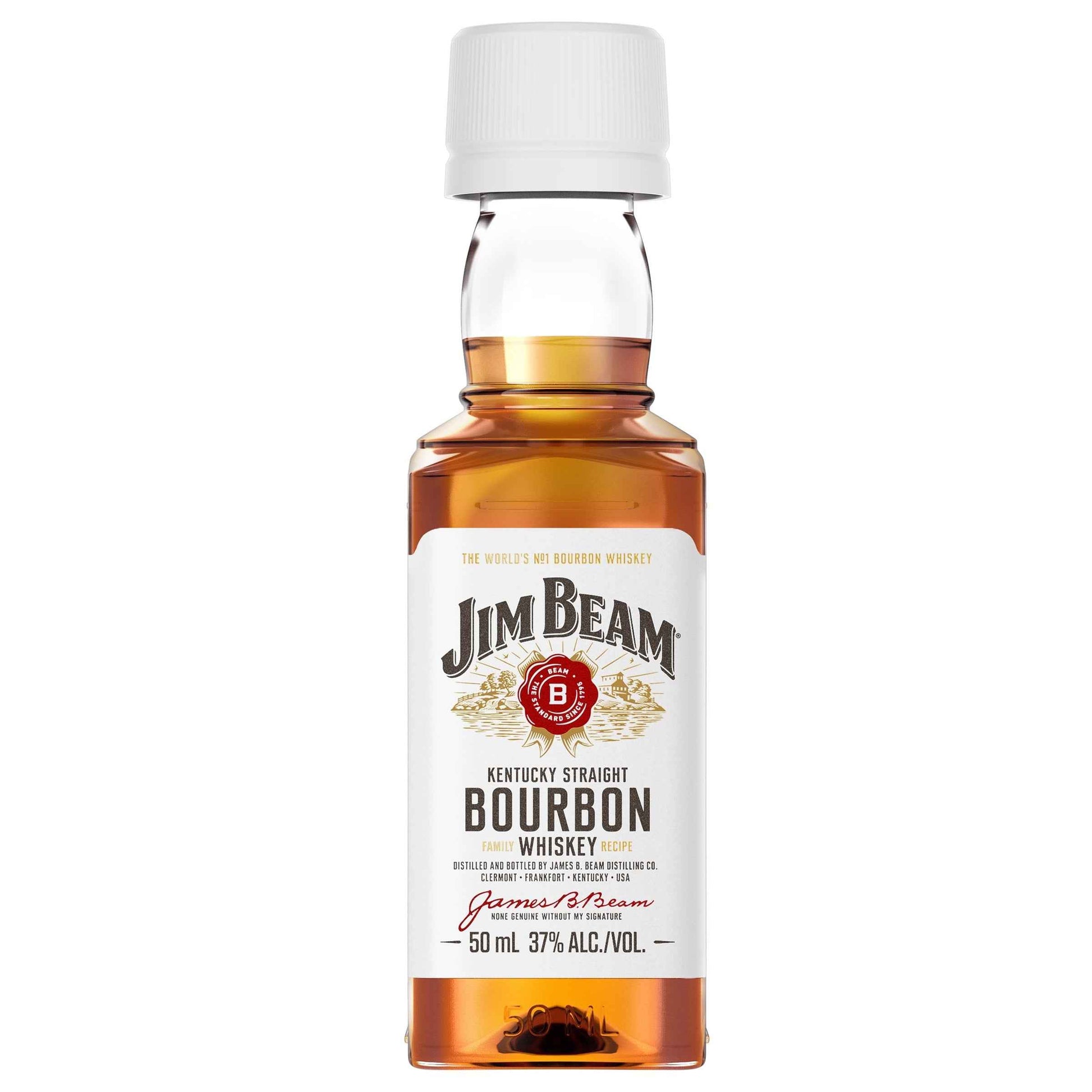 Jim Beam White Label Bourbon 40% 375ml Bottle