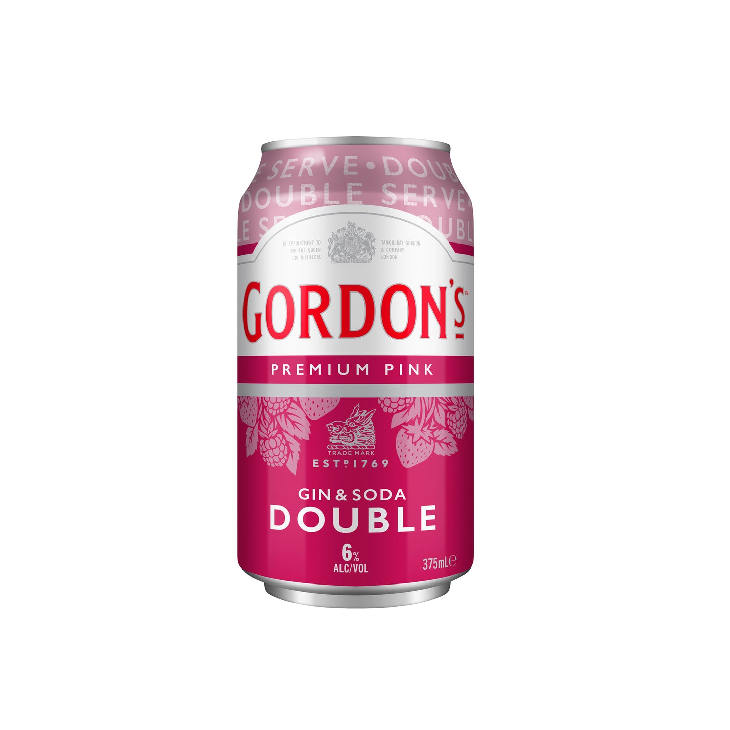 Gordon Pink Gin & Soda 4% 250ml Can