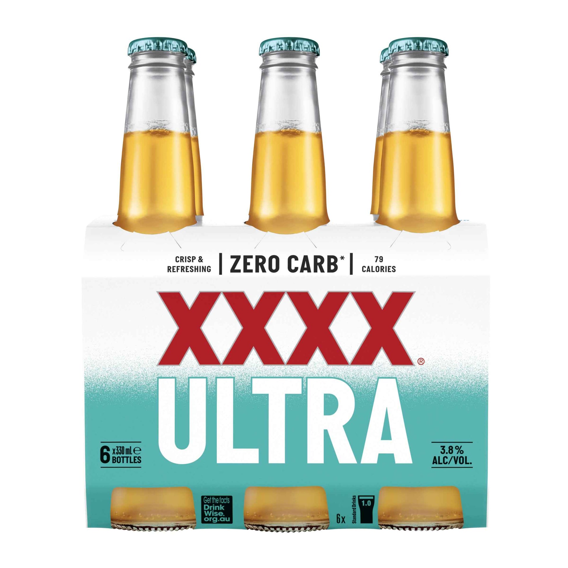 XXXX Ultra 3.8% 330ml Bottle