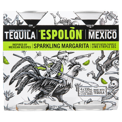 Espolon Spk Margarita 4.5% 330ml Can