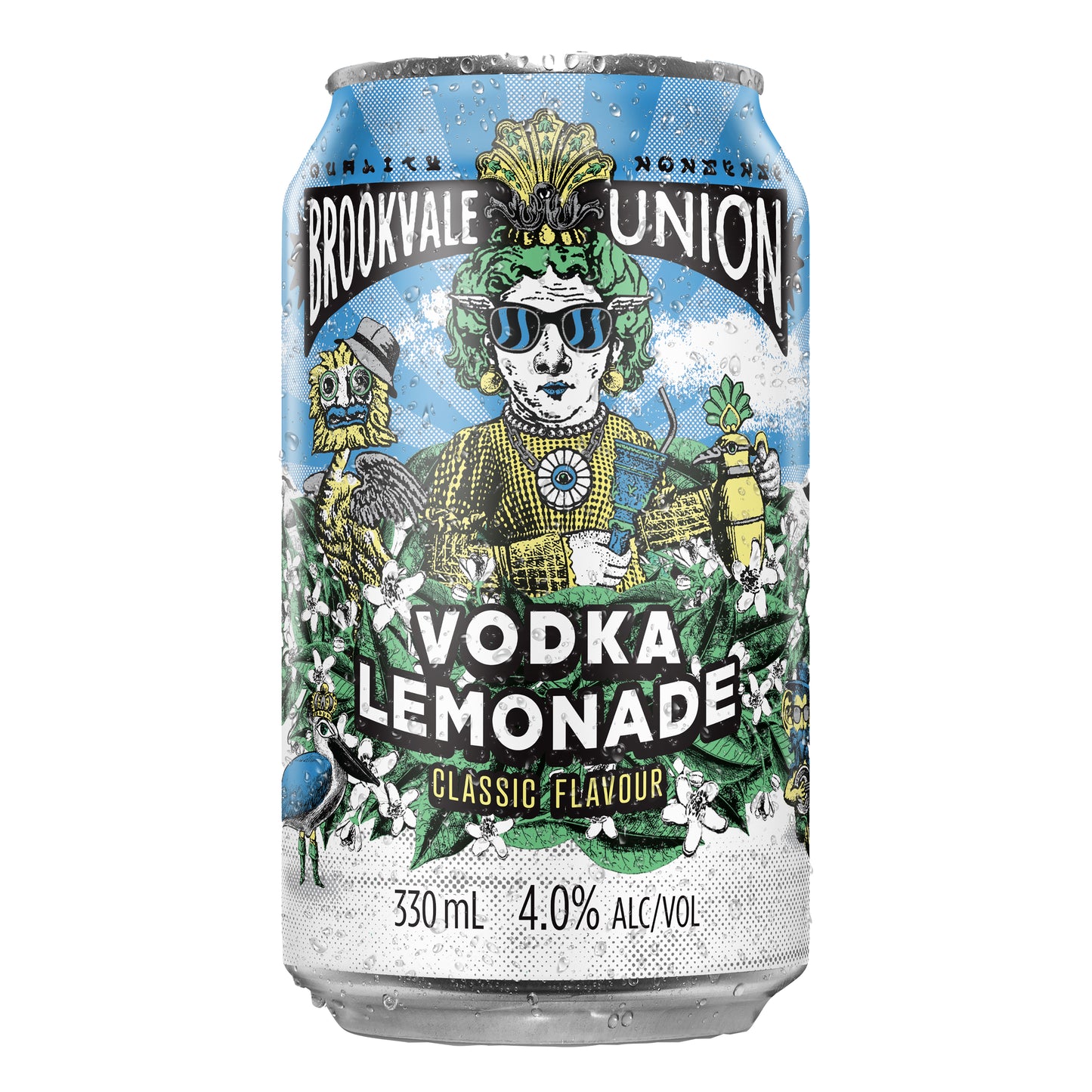 BV Union Spiced Rum & Ginger Beer 375ml Can
