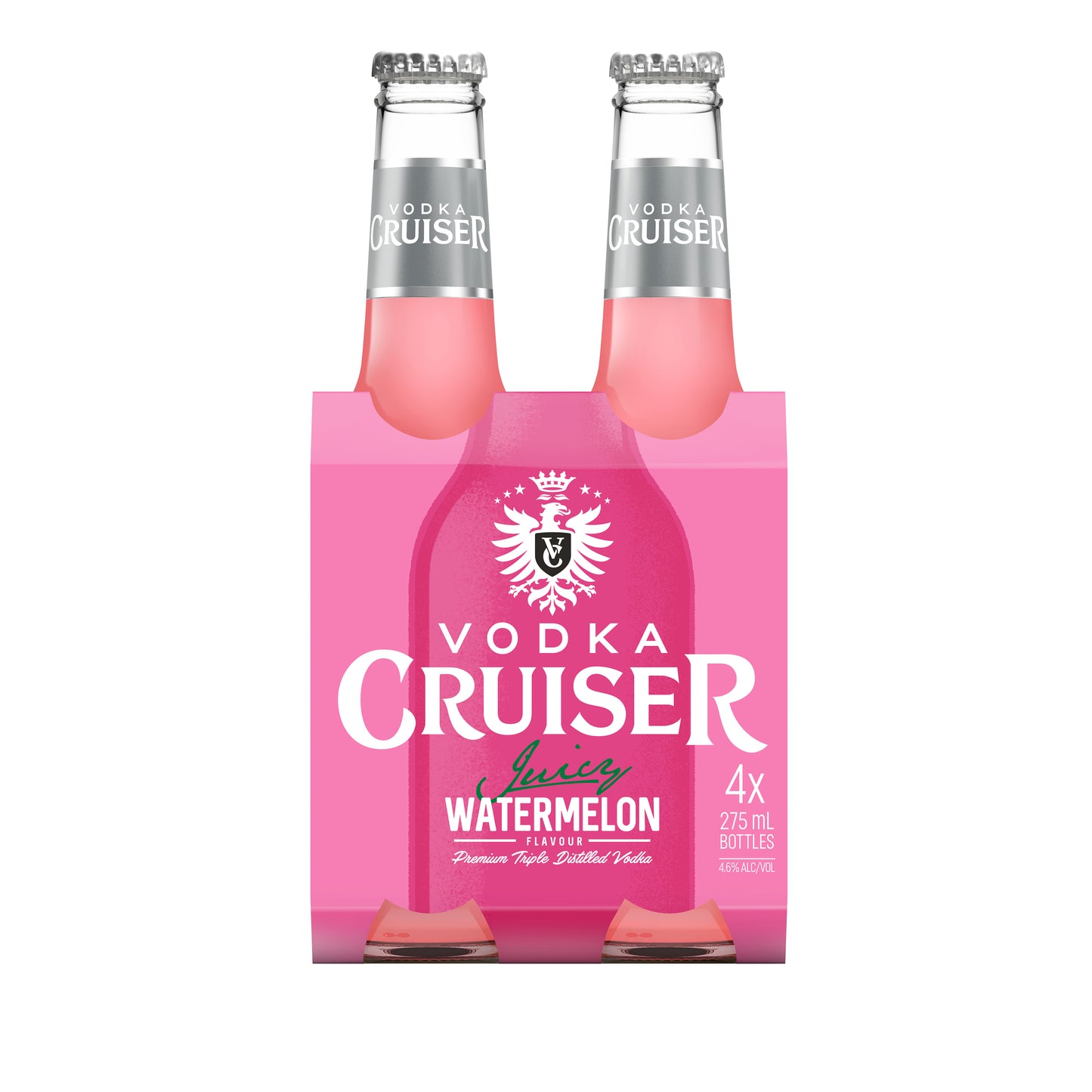 Vodka Cruiser Juicy Watermelon 4.6% 275ml Bottle