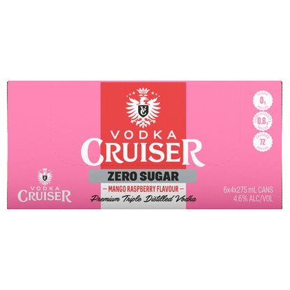 Vodka Cruiser L/Sugar Mango R/Berry 4.6% 275ml Can