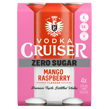Vodka Cruiser L/Sugar Mango R/Berry 4.6% 275ml Can