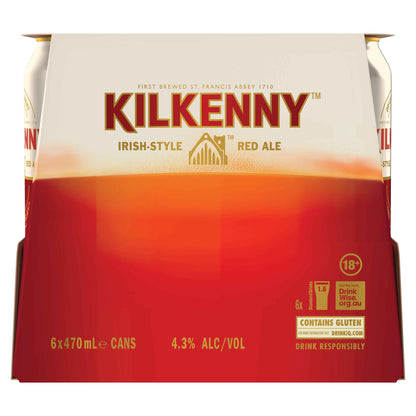 Kilkenny Irish Red Ale 4.3% 470ml Can