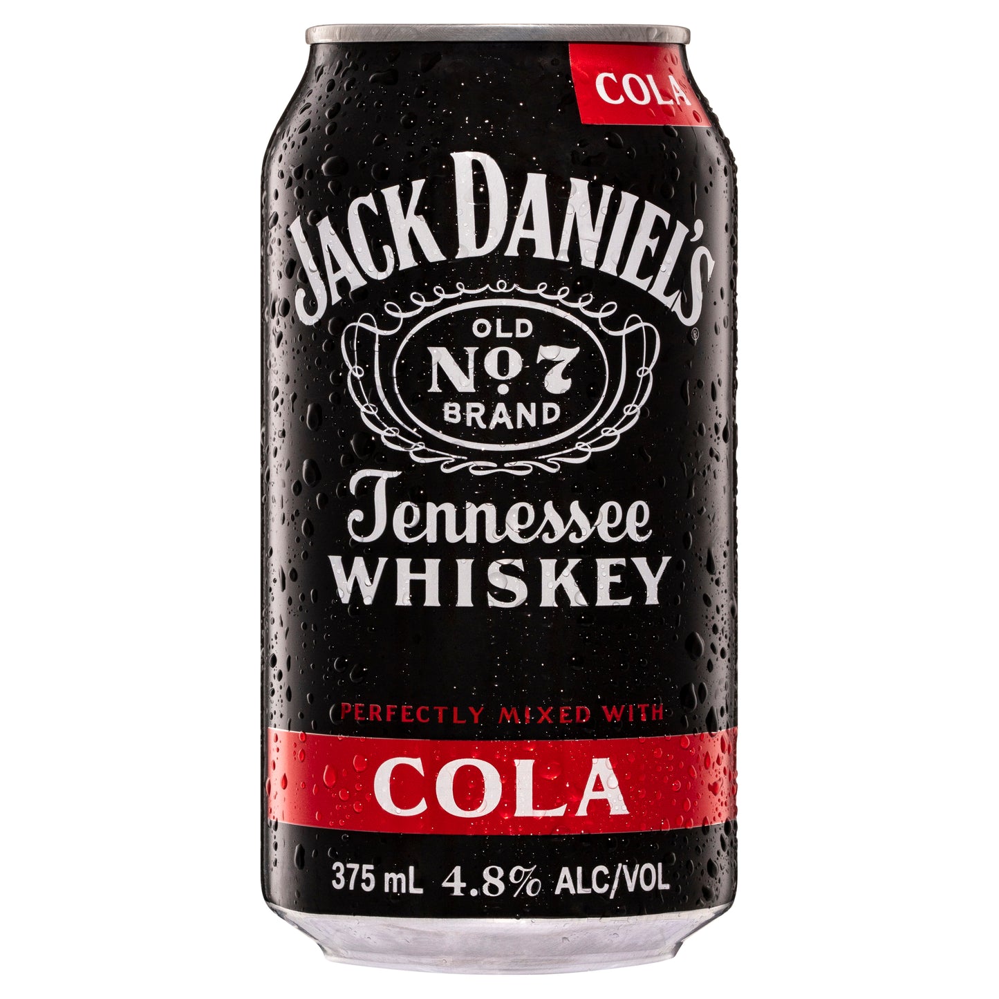 J/Daniel & Cola 12% Can 375ml 1/4pk