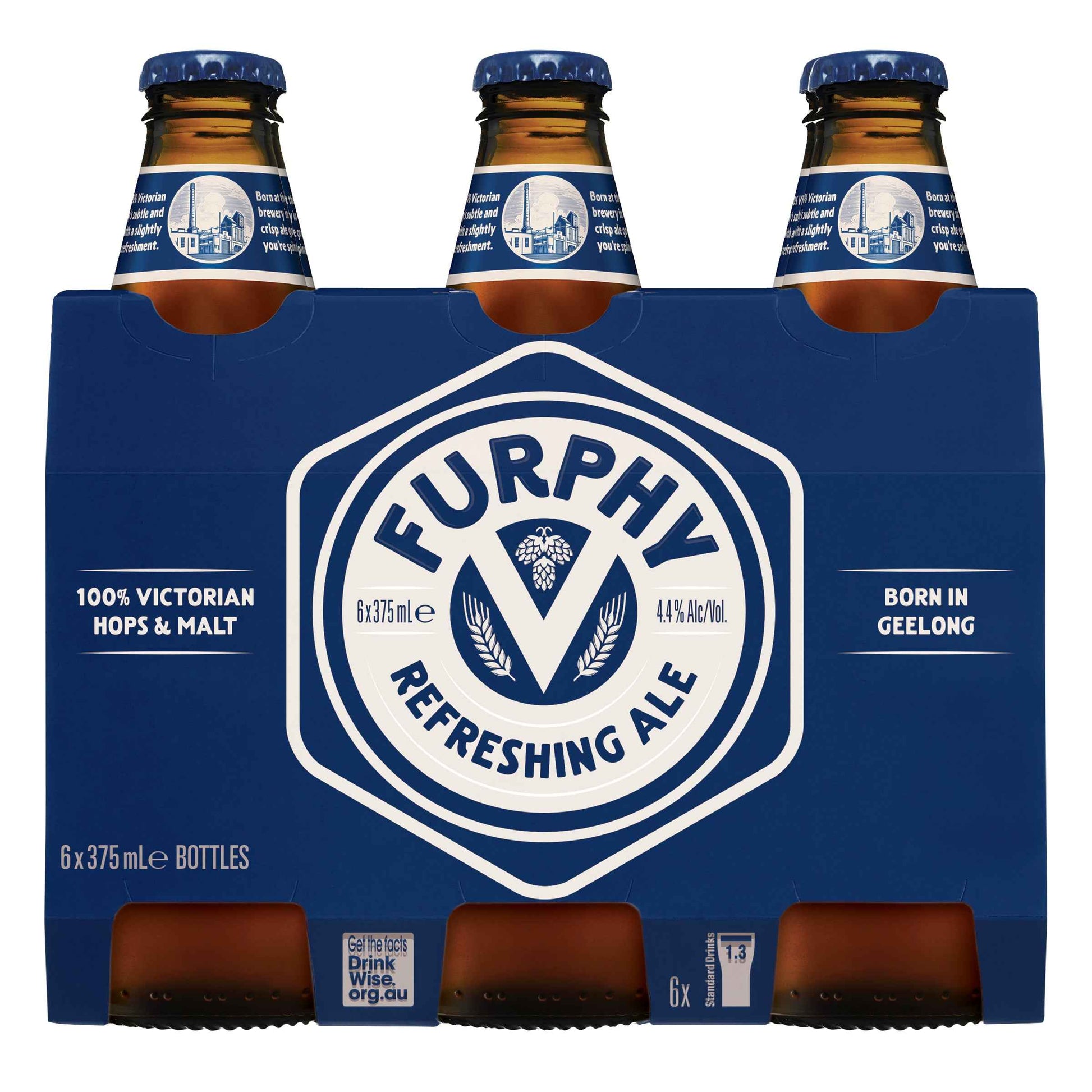 Furphy Refreshing Ale 4.4% 375ml Bottle