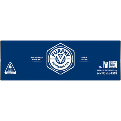 Furphy Refreshing Ale 4.4% 375ml Can