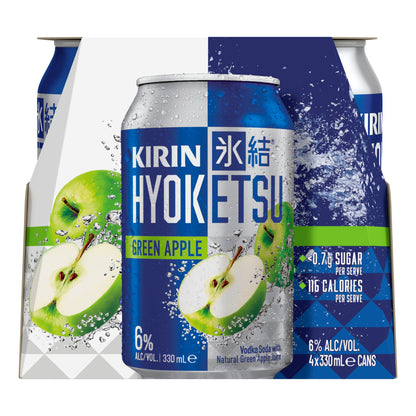 Kirin Hyoketsu Green Apple 6% 330ml Can