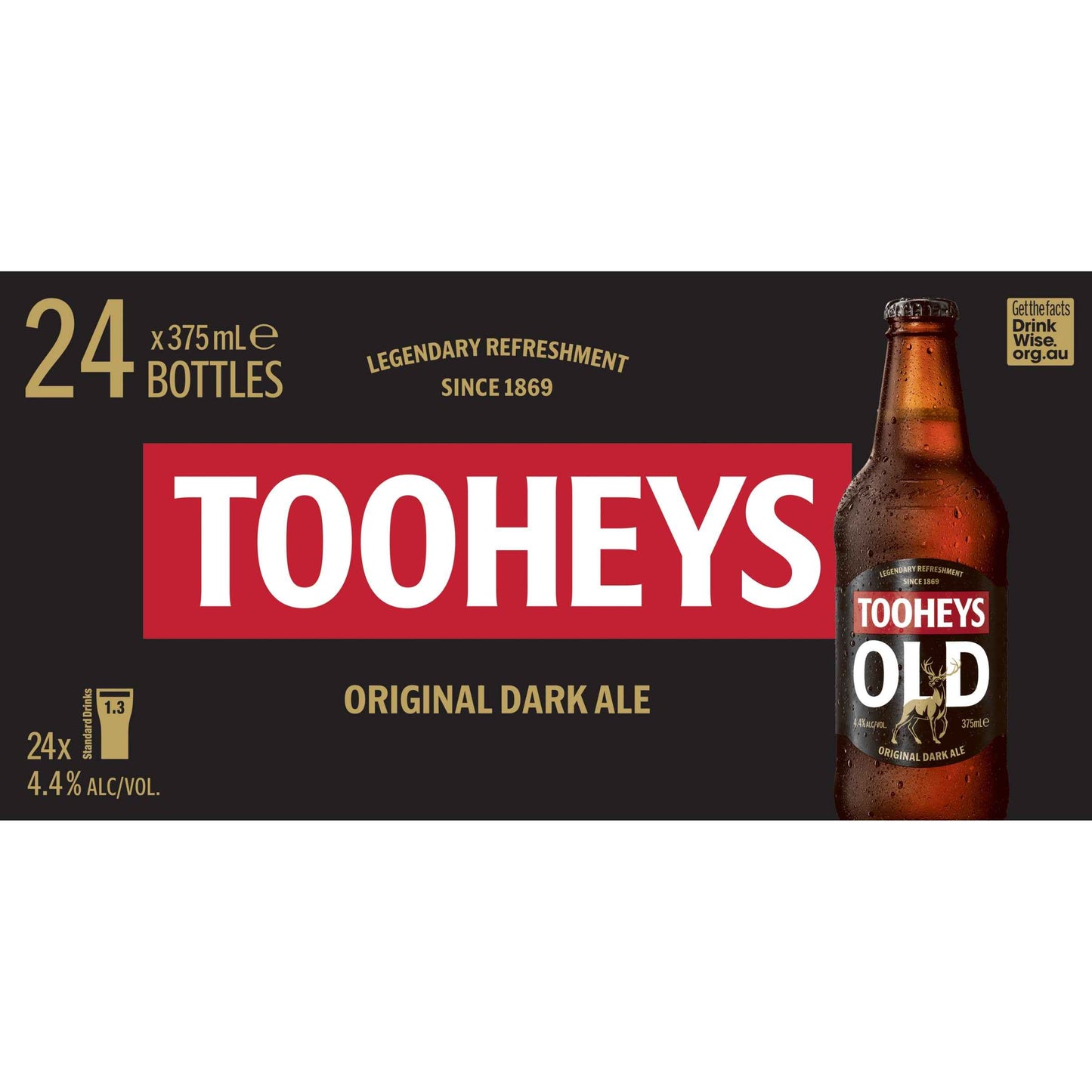 Tooheys Old 4.4% 375ml Bottle