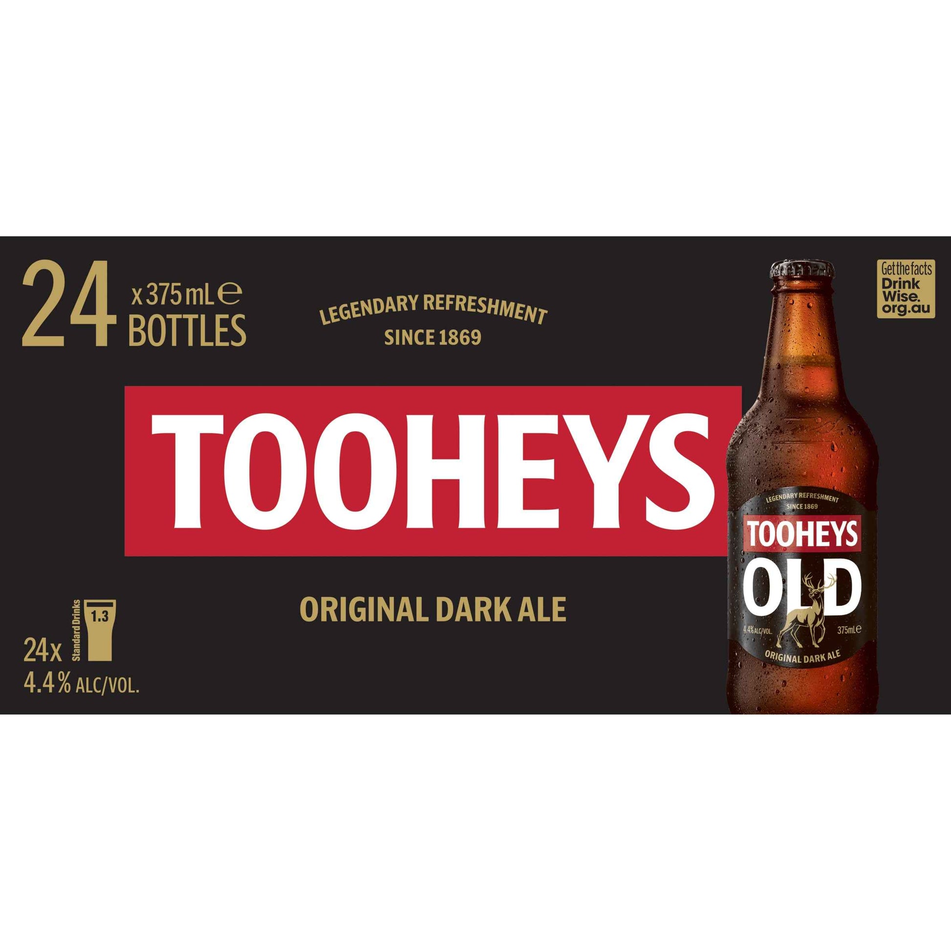 Tooheys Old 4.4% 375ml Bottle