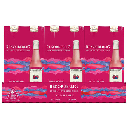 Rekorderlig Wild Berry Cider 4% 330ml Can