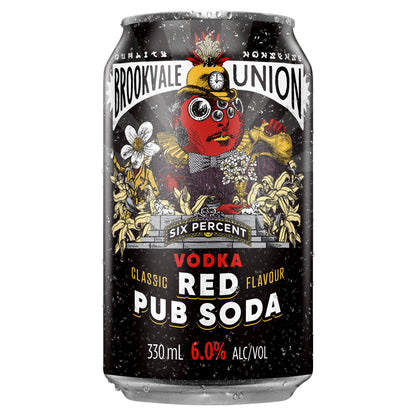BV Union Red Pub Soda 4% 330ml Can