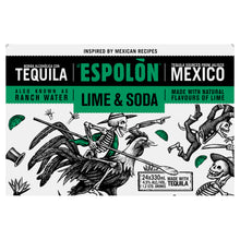 Espolon Spk Lime & Soda Cans 4.5% 330ml Can