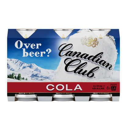 Club & Cola 4.8% 375ml Can