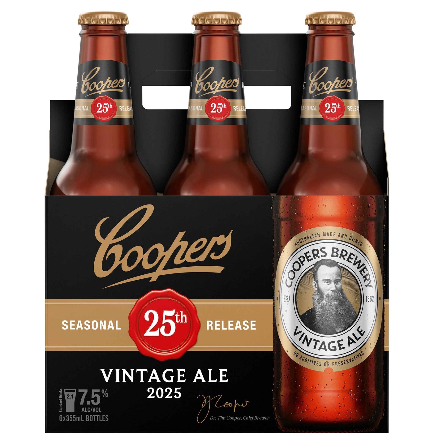 Coopers Vintage Ale 7.5% 750ml Bottle