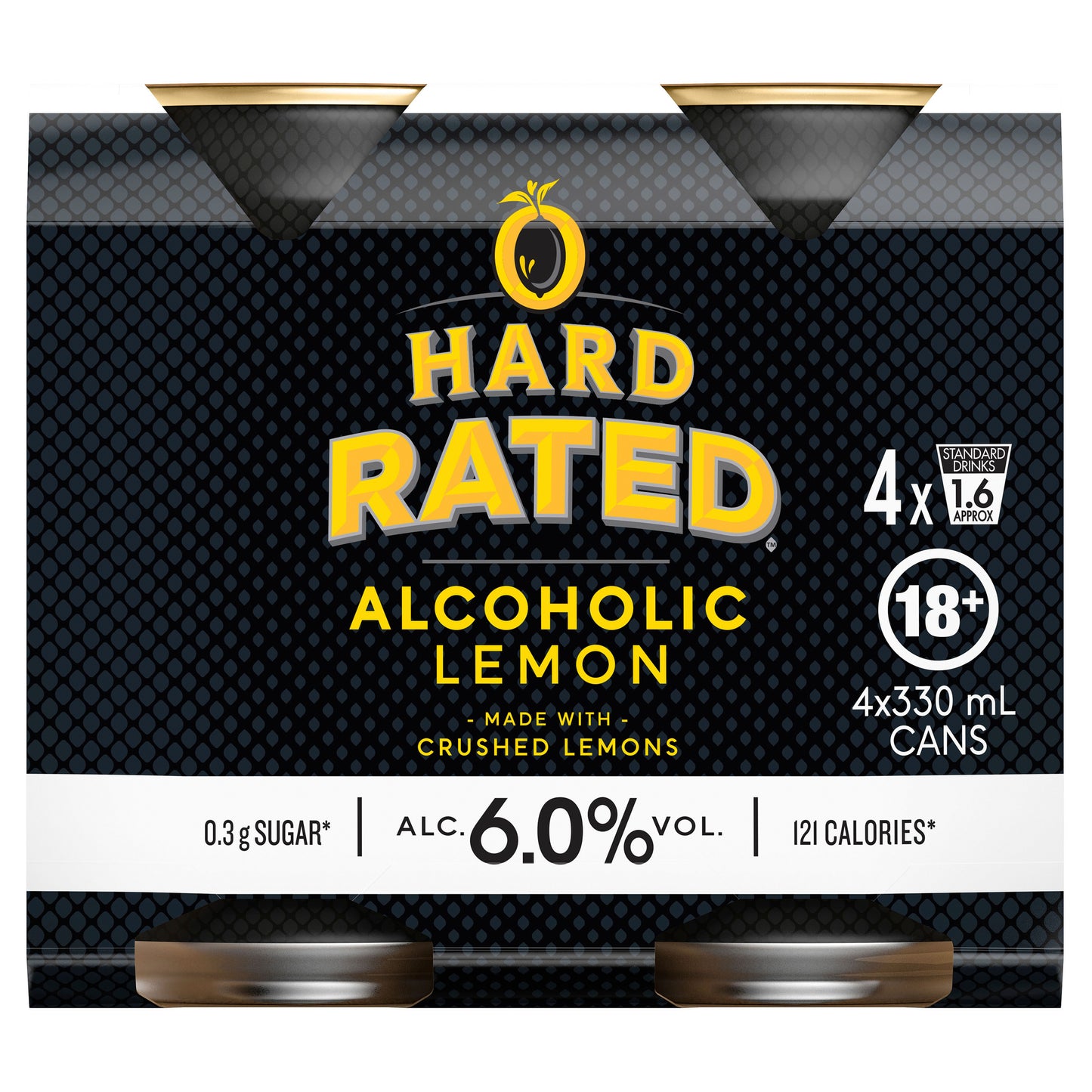 Hard Rated Lemon 6% 330ml Can