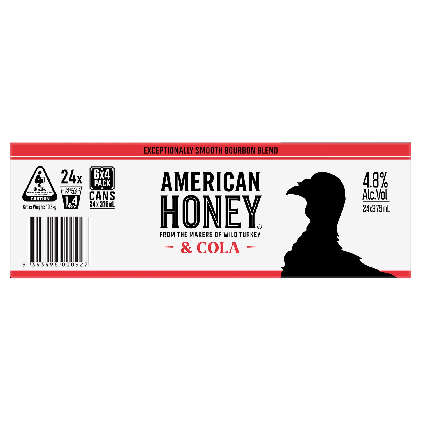 Wild Turkey A/H Cola Can 375Ml