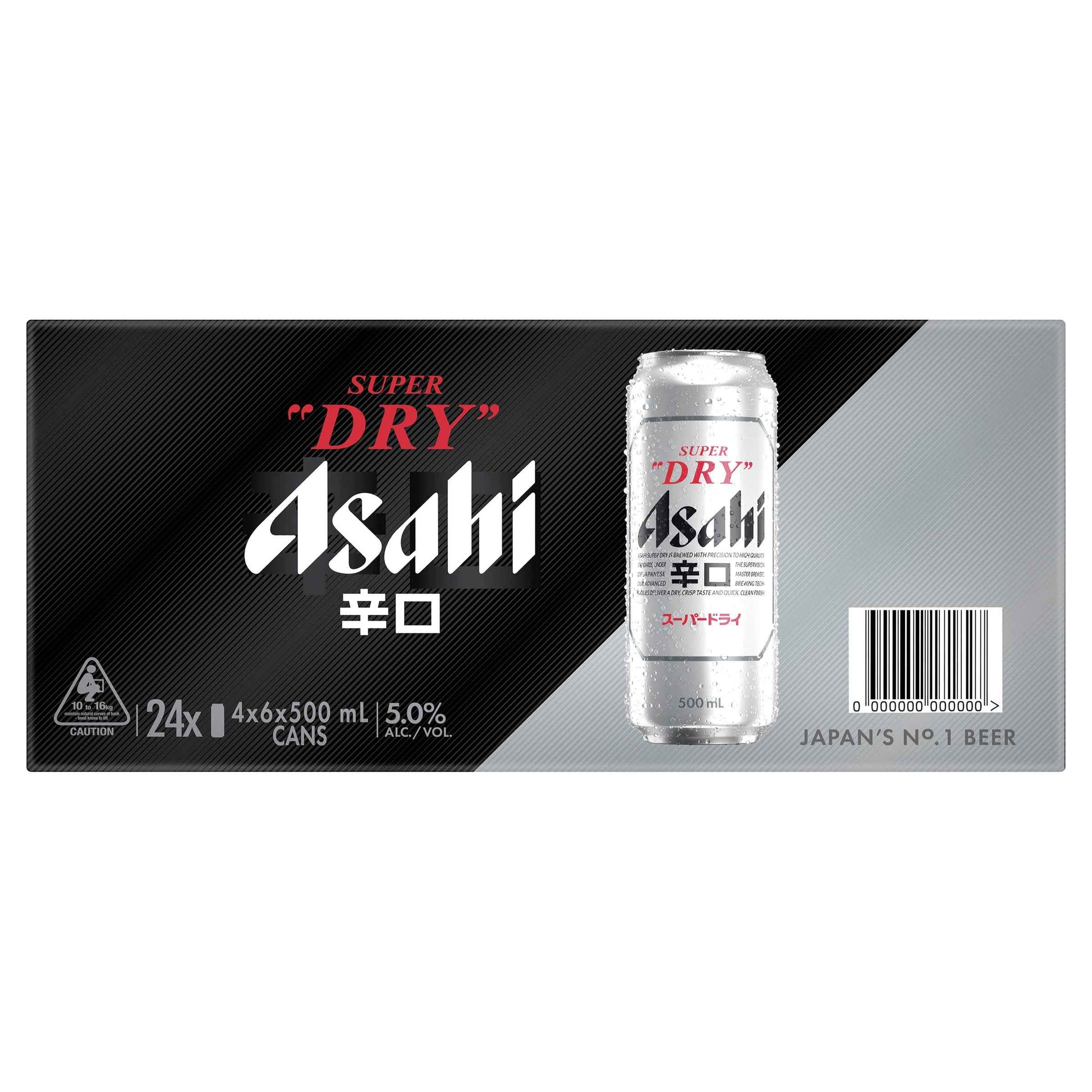 Asahi Super Dry 5% 500ml Can