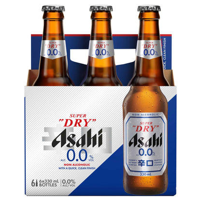 Asahi Super Dry Zero 0.0% 330ml Bottle