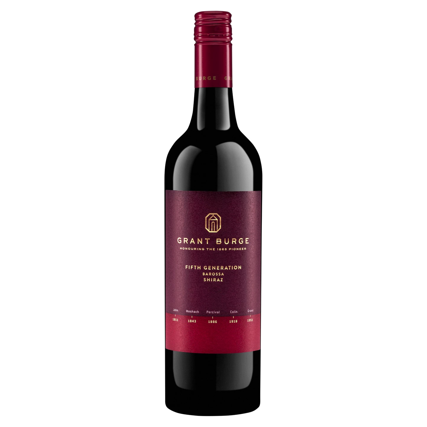 Grant Burge 5th Gen Merlot 750ml Bottle