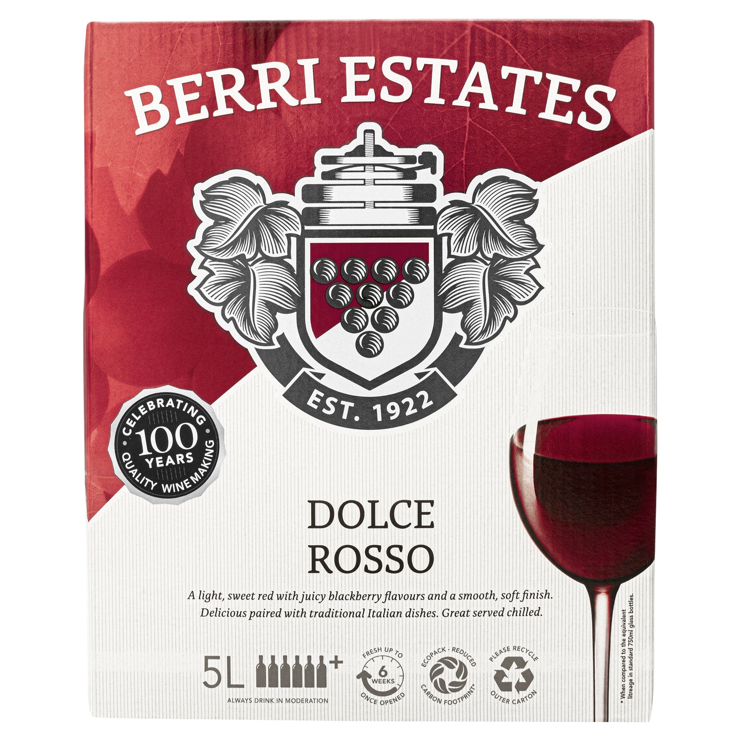 Berri Estates Classic Dry White Cask 5L
