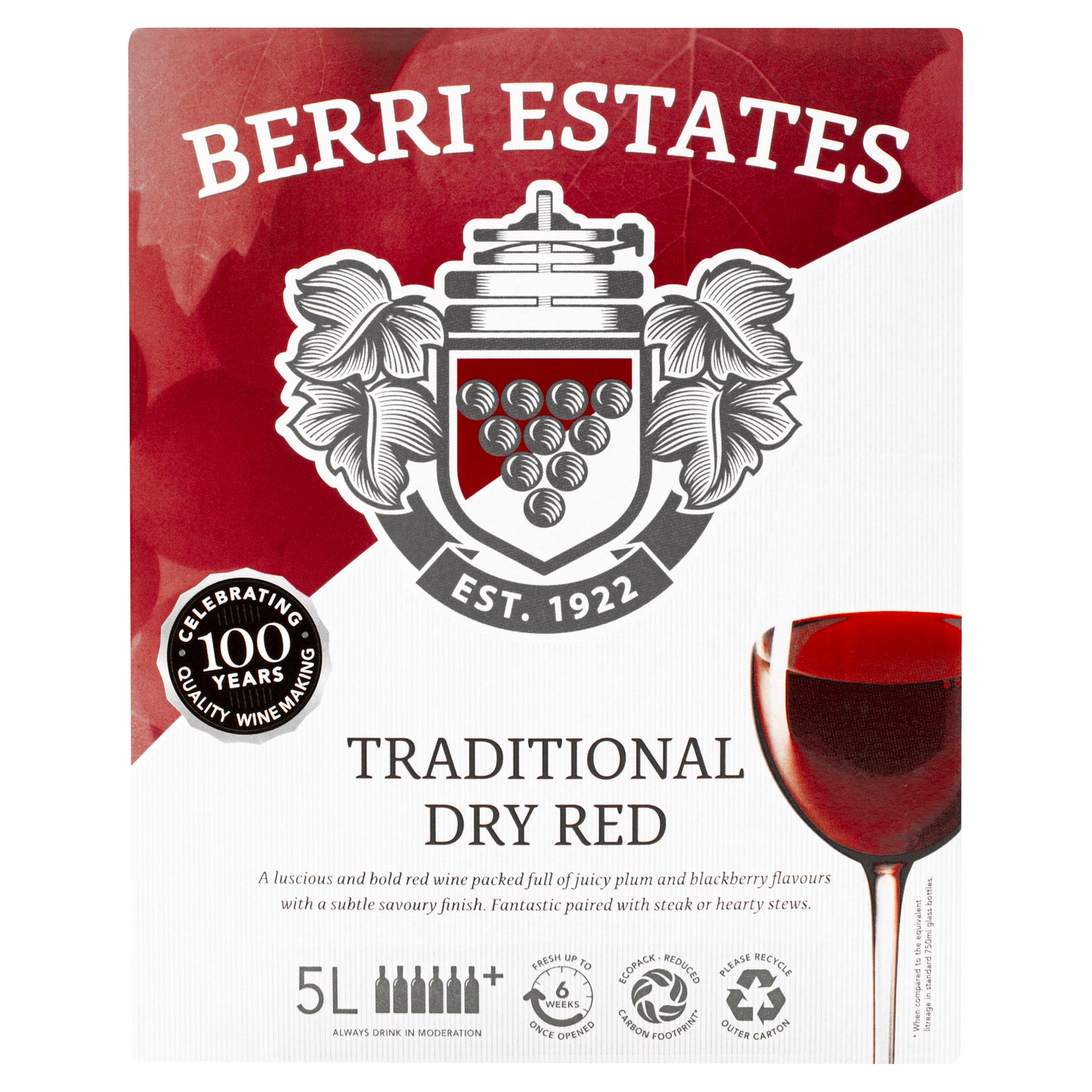 Berri Estates Rose Cask 5L
