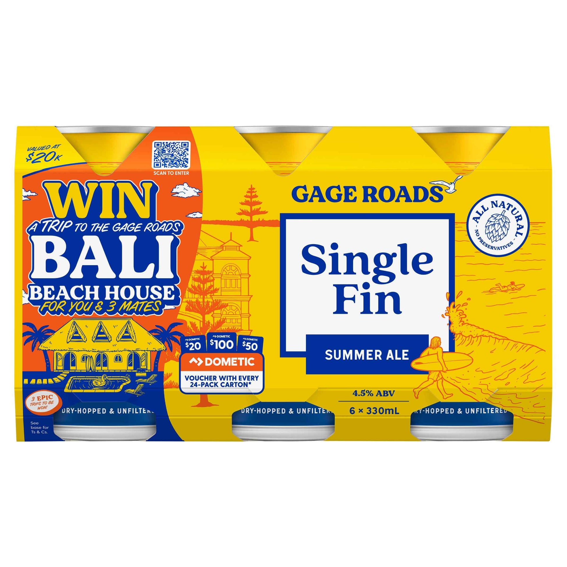 Gage Roads Single Fin 4.5% 330ml Can