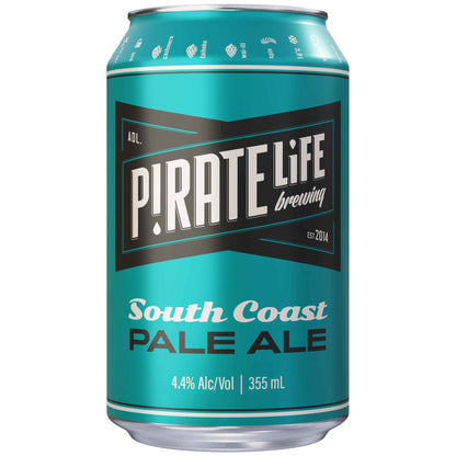 Pirate Life South Coast Crisp Lager 4% 375ml Can