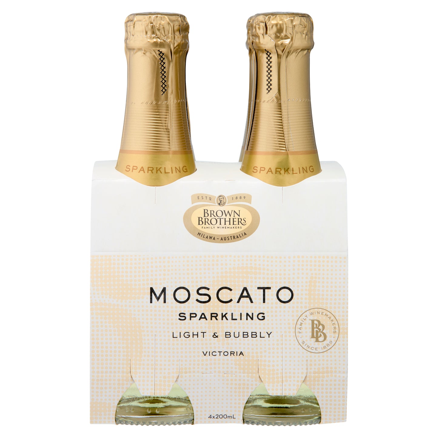 Brown Brothers Sparkling Moscato 6.5% 200ml Bottle