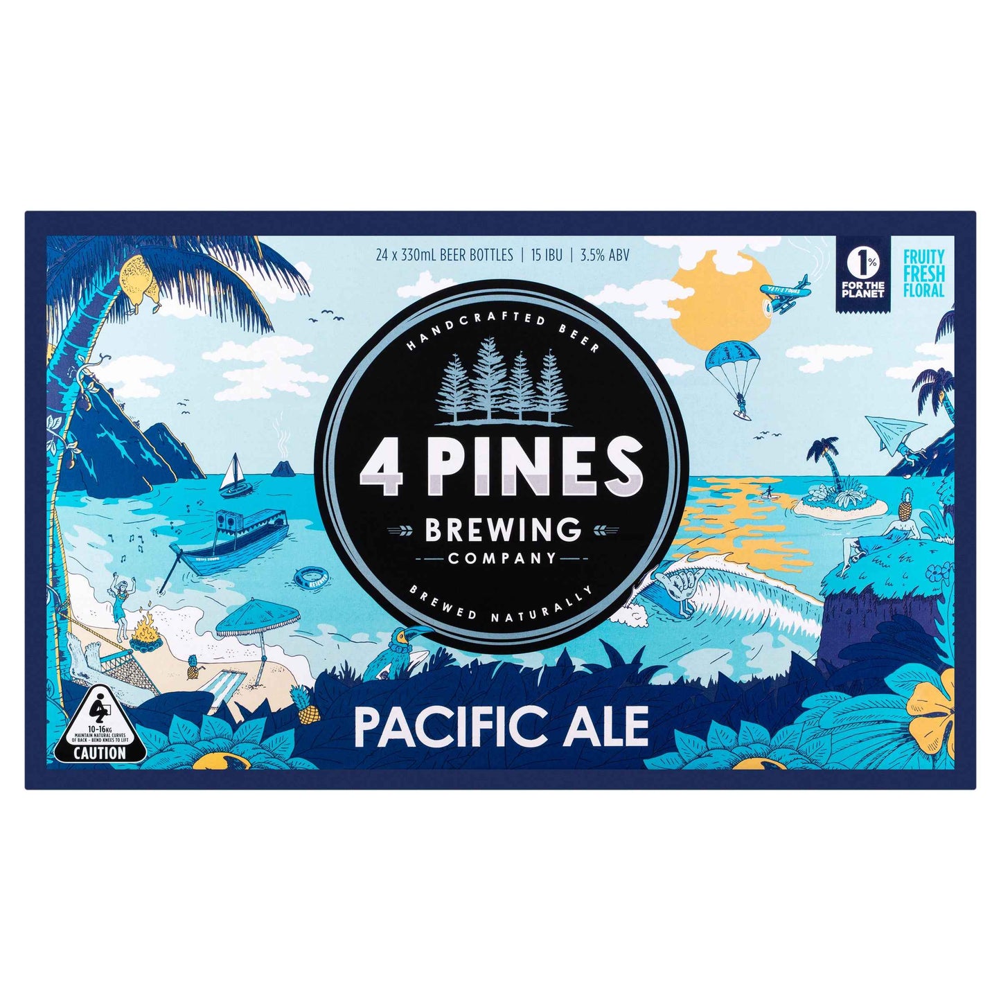 4 Pines Pacific Ale 3.5% 330ml Bottle