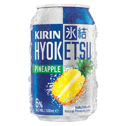 Kirin Hyoketsu Pineapple 6% Can 330ml 1/4pk