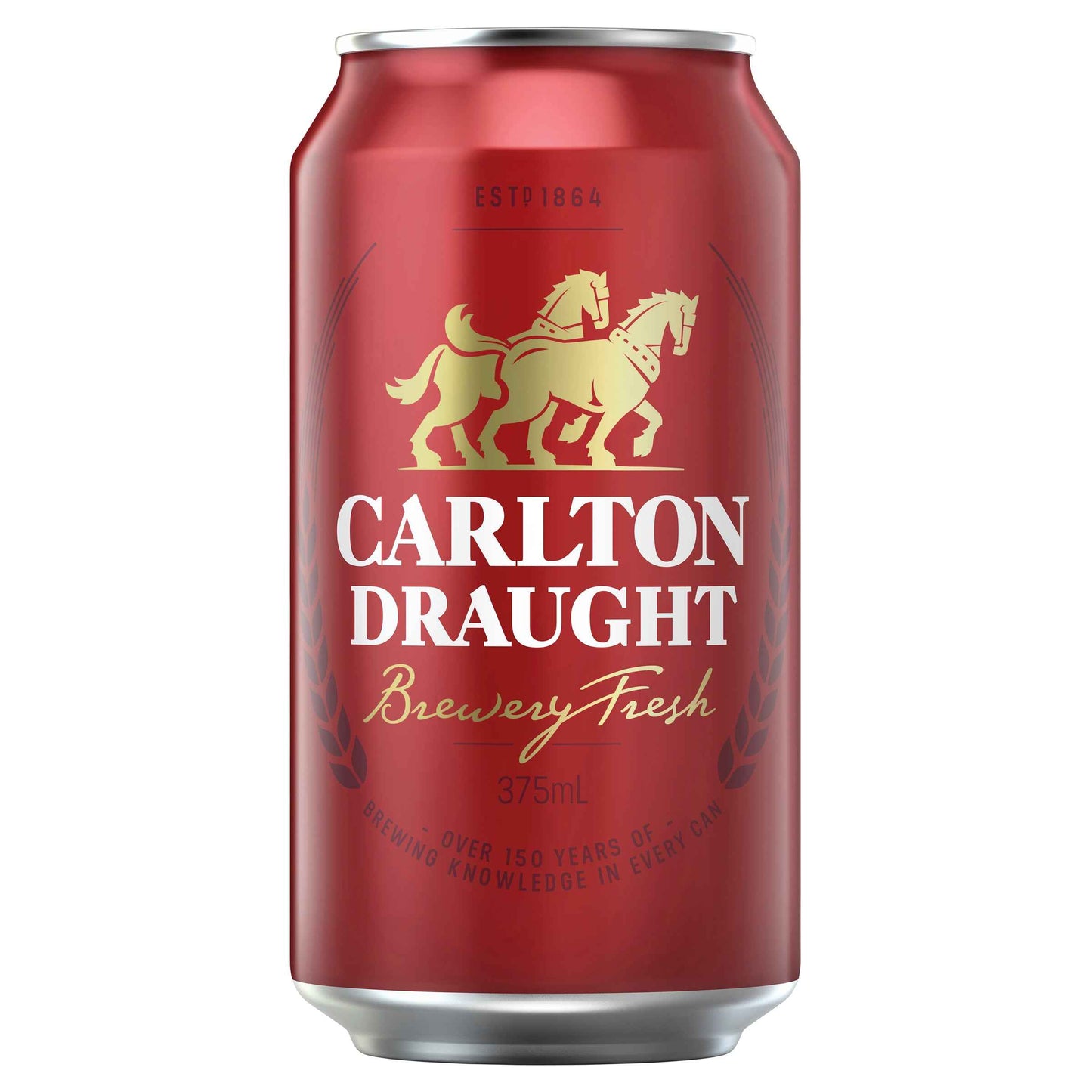 Carlton Draught 4.6% 375ml Bottle