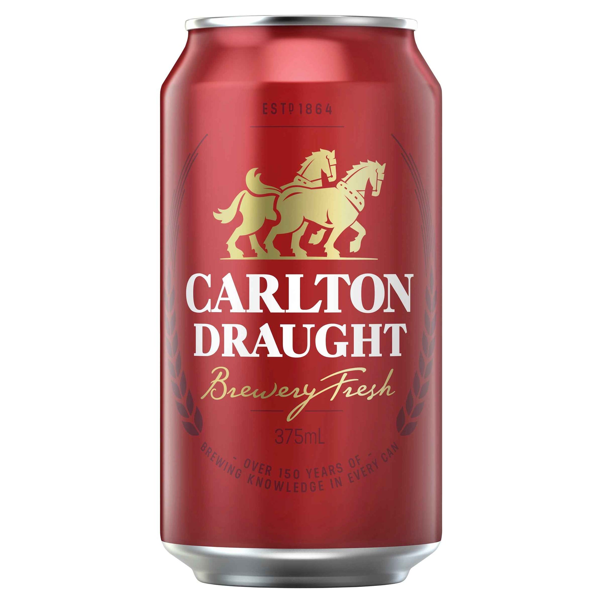 Carlton Draught 4.6% 375ml Bottle