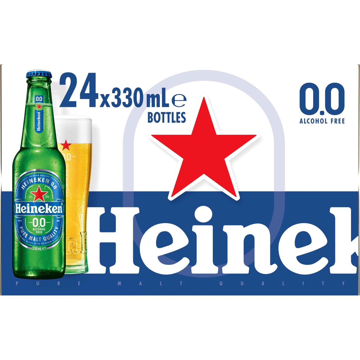 Heineken Zero 0.0% 330ml Bottle