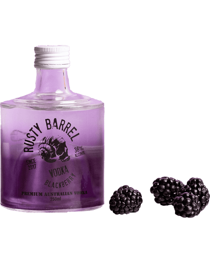 Rusty Barrel Blackberry Vodka 38% 250ml