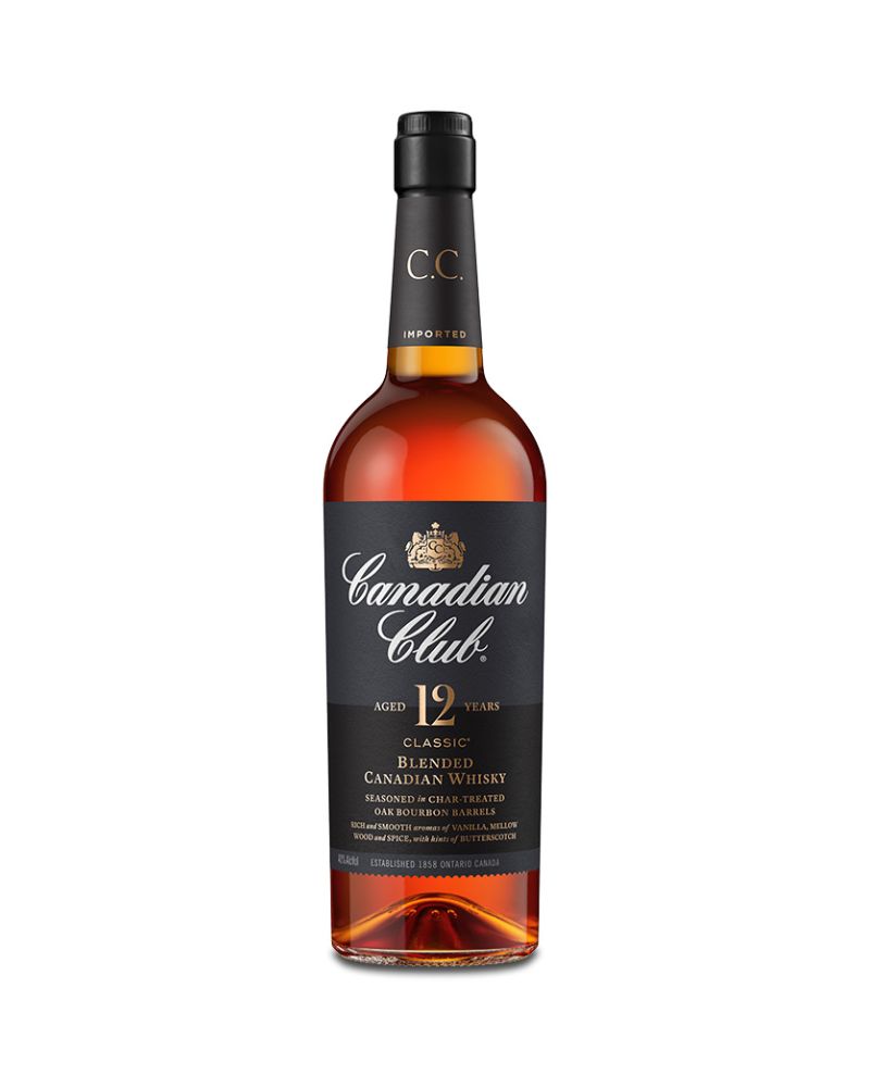 Canadian Club 12 Year Old Blended Canadian Whisky 40% 700ml