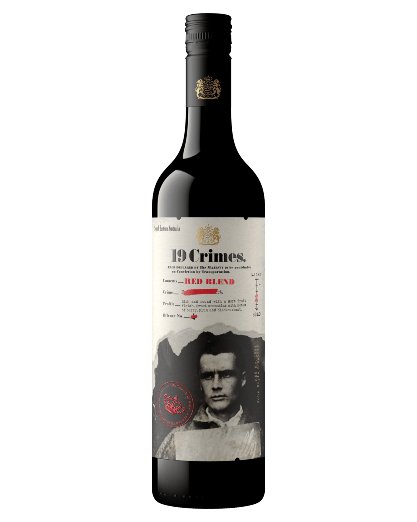 19 Crimes Red Blend 750ml Bottle
