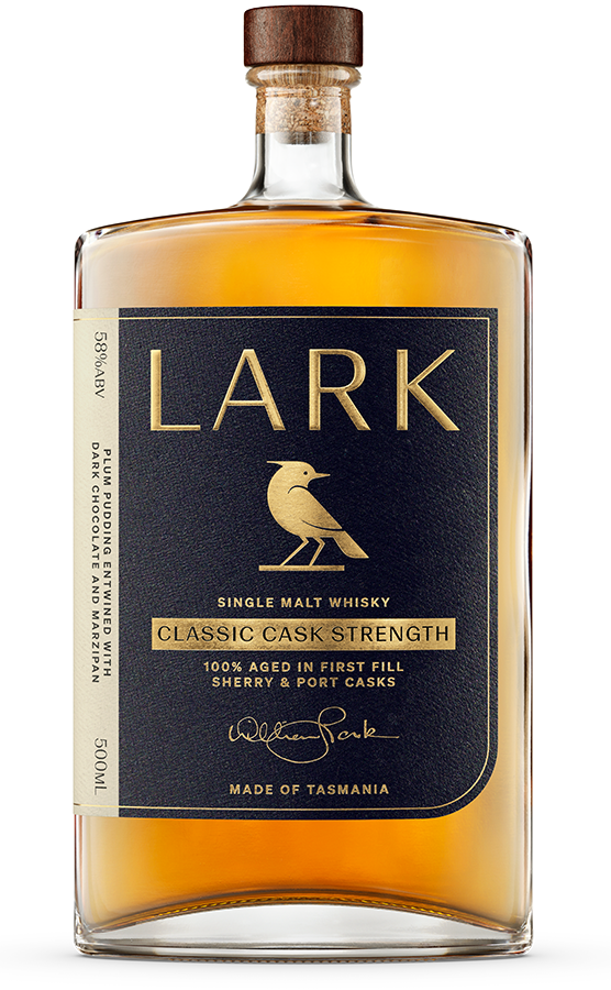 Lark Cask Strength Tasmanian Single Malt Whisky 58% 500ml