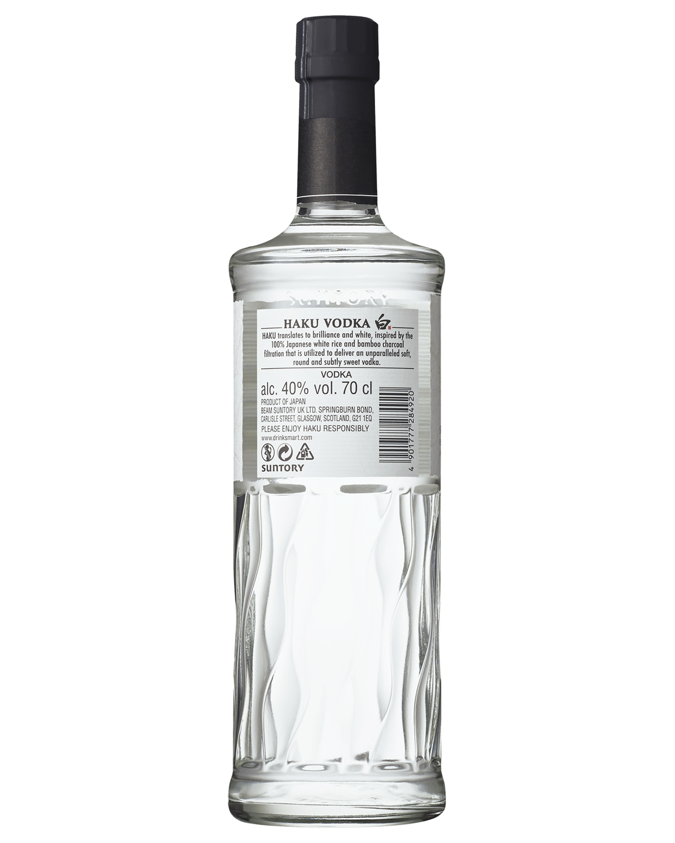 Haku Japanese Craft Vodka 40% 700ml Bottle