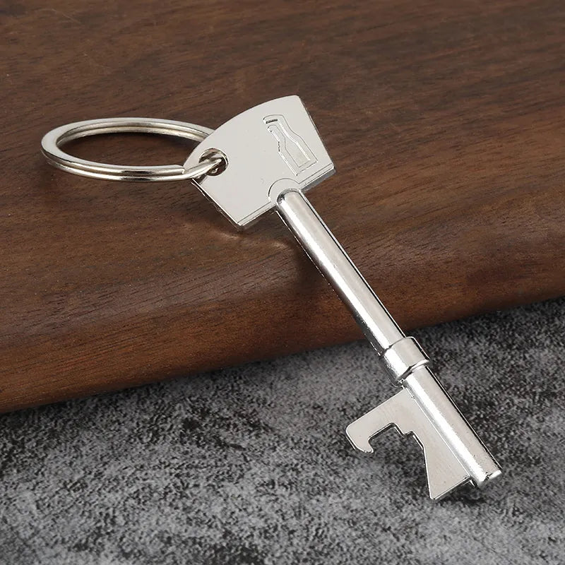 Key shaped Bottle Opener Keyring